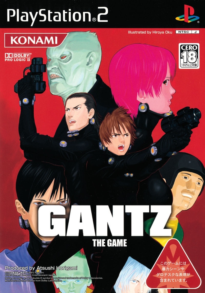 Capa do jogo Gantz: The Game