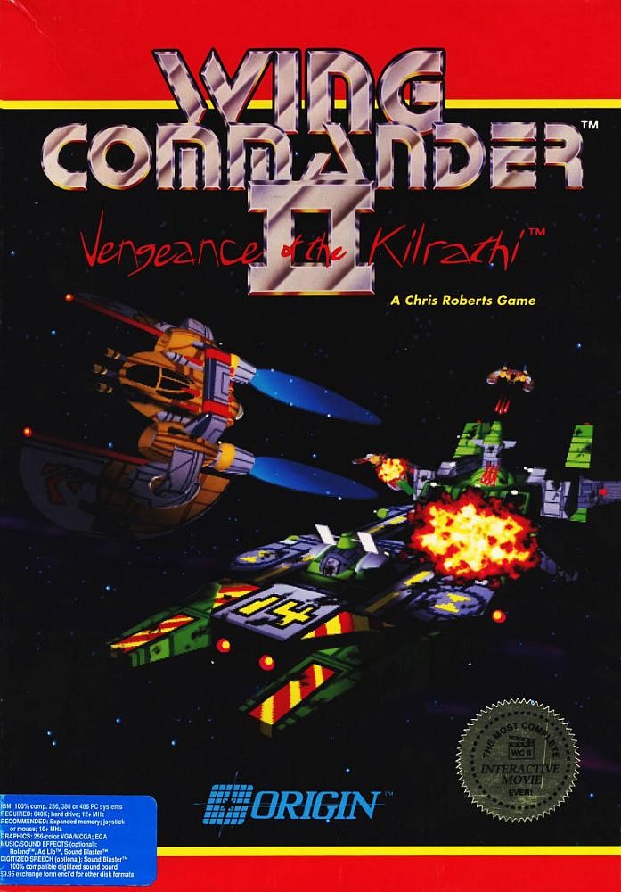 Capa do jogo Wing Commander II: Vengeance of the Kilrathi