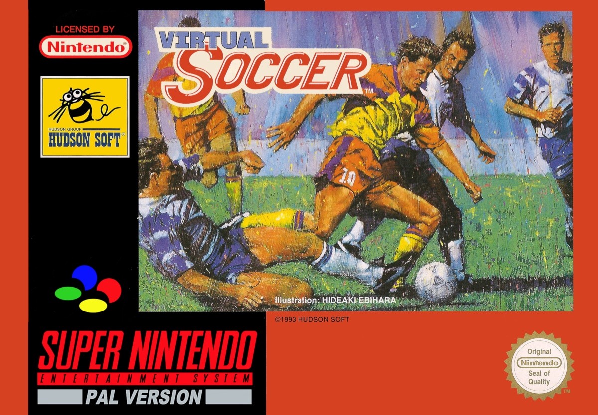 Capa do jogo Virtual Soccer