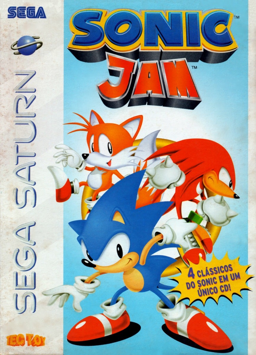 Capa do jogo Sonic Jam