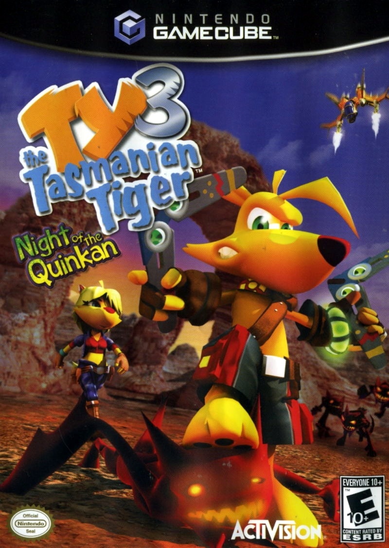 Capa do jogo Ty3 the Tasmanian Tiger: Night of the Quinkan