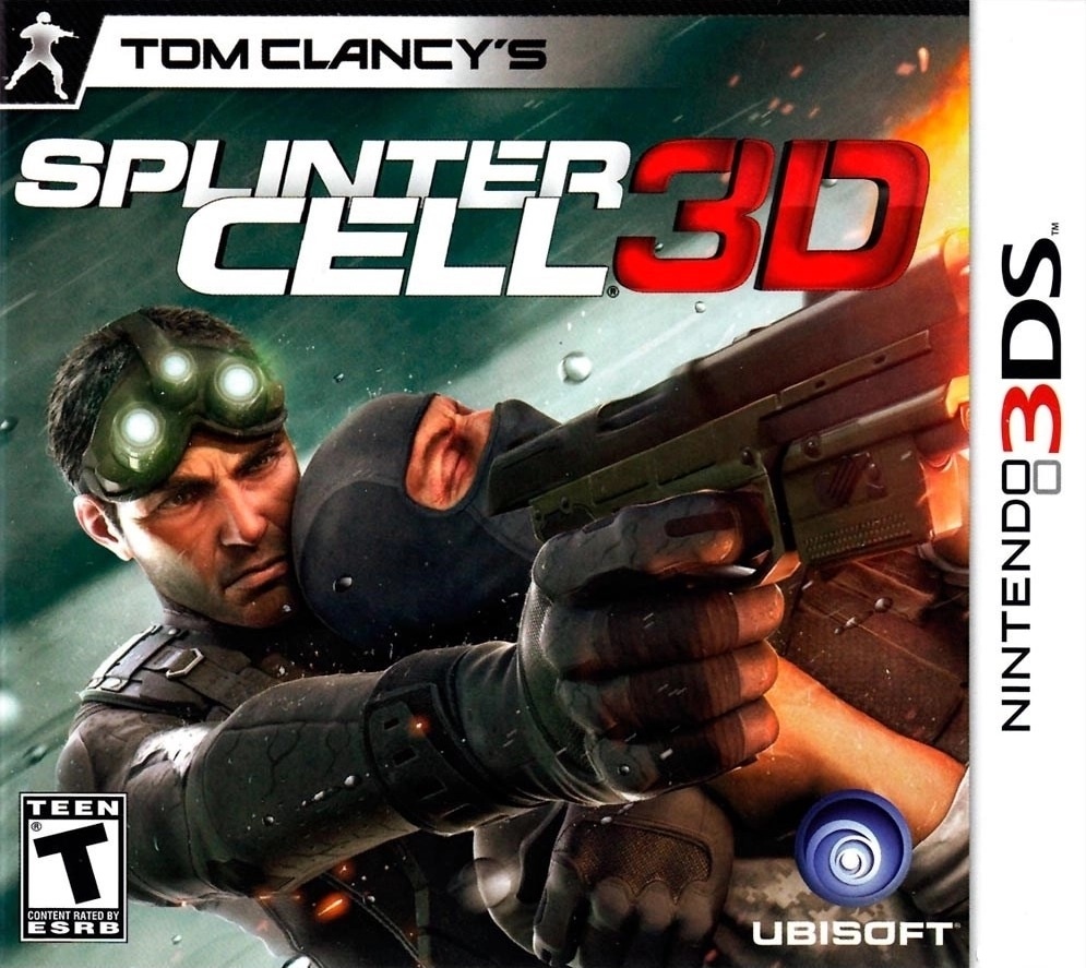 Capa do jogo Tom Clancys Splinter Cell 3D