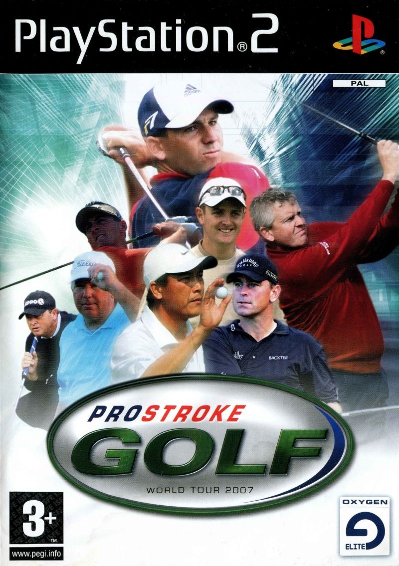 Capa do jogo ProStroke Golf: World Tour 2007
