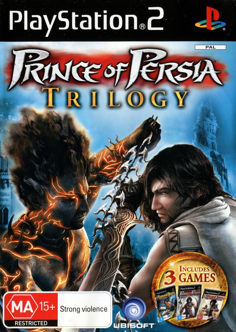 Capa do jogo Prince of Persia Trilogy