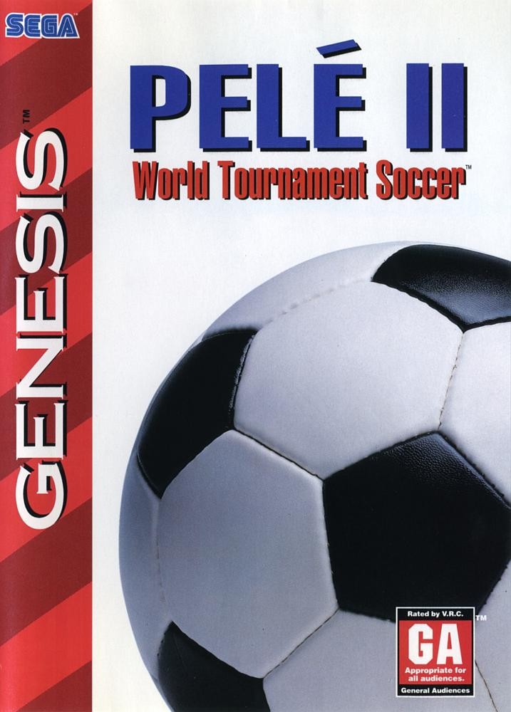 Capa do jogo Pelé II: World Tournament Soccer