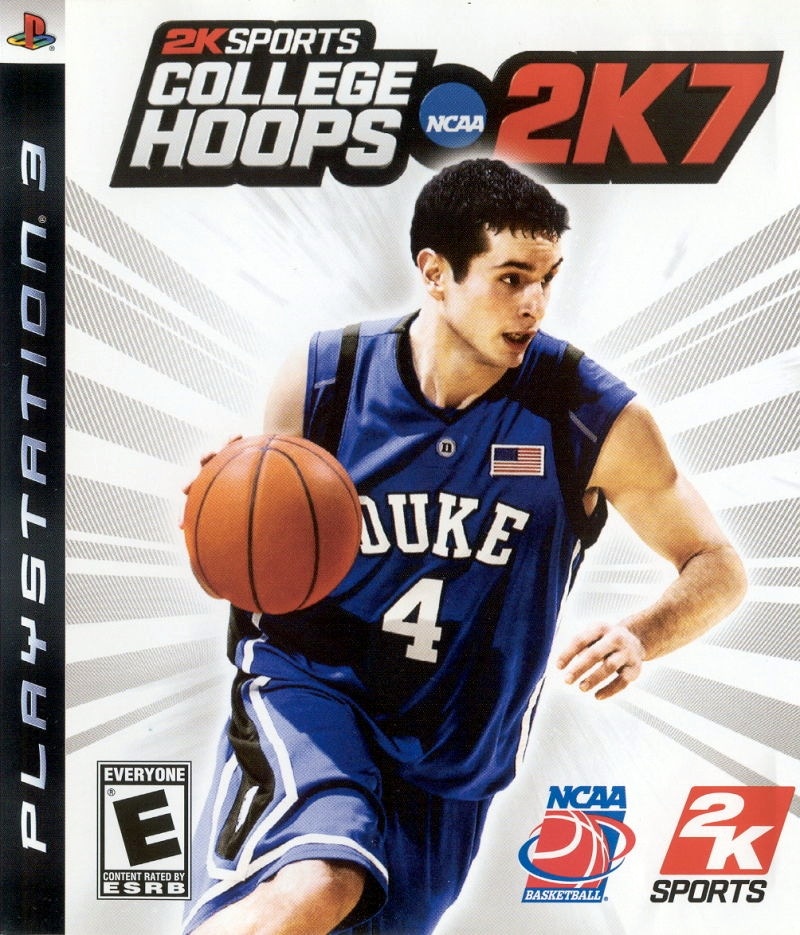 Capa do jogo College Hoops NCAA 2K7