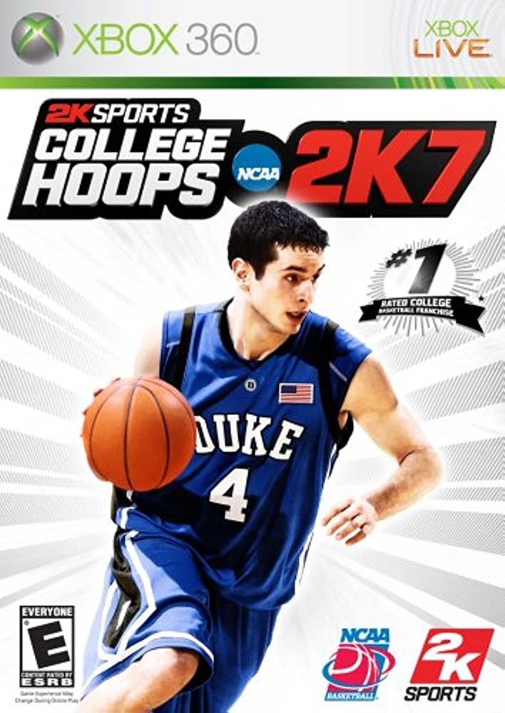 Capa do jogo College Hoops NCAA 2K7