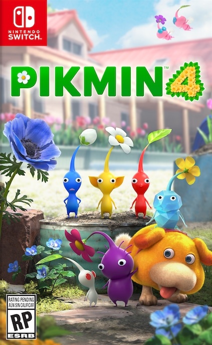 Capa do jogo Pikmin 4