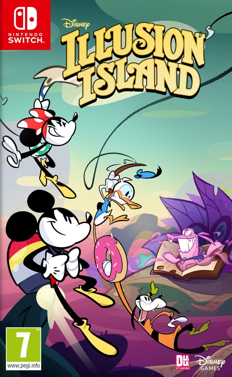 Capa do jogo Disney Illusion Island