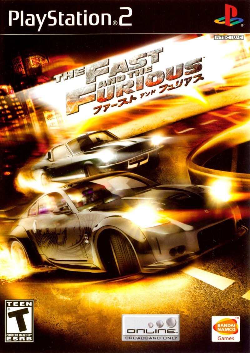 Capa do jogo The Fast and the Furious