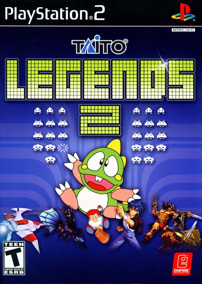 Capa do jogo Taito Legends 2
