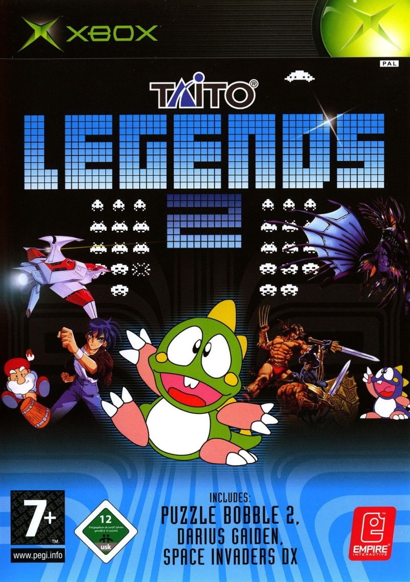 Capa do jogo Taito Legends 2