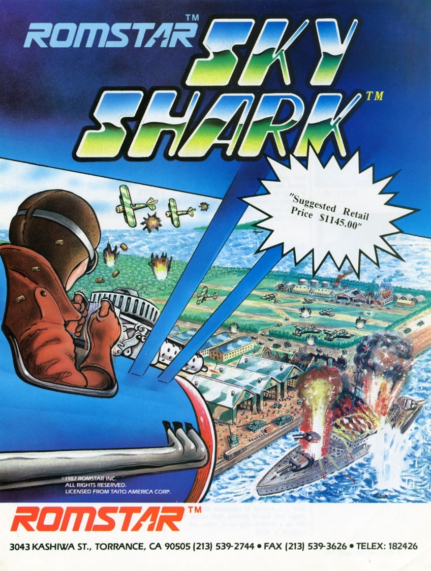 Capa do jogo Sky Shark