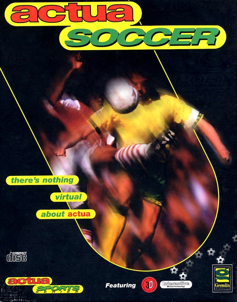 Capa do jogo Actua Soccer