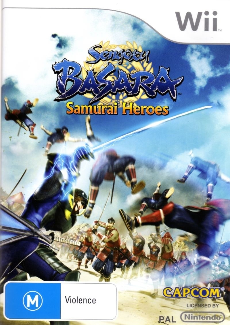 Capa do jogo Sengoku Basara: Samurai Heroes