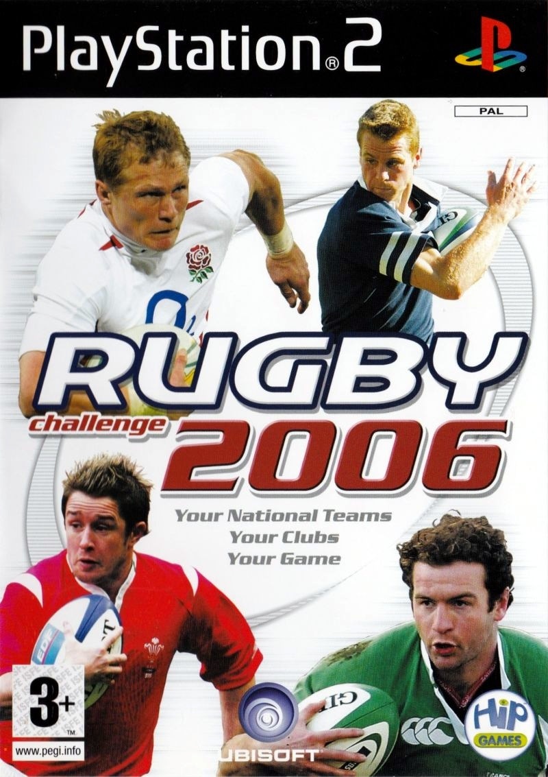 Capa do jogo Rugby Challenge 2006