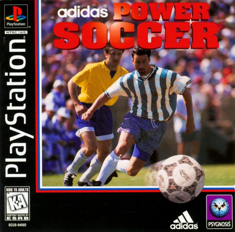 Capa do jogo adidas Power Soccer