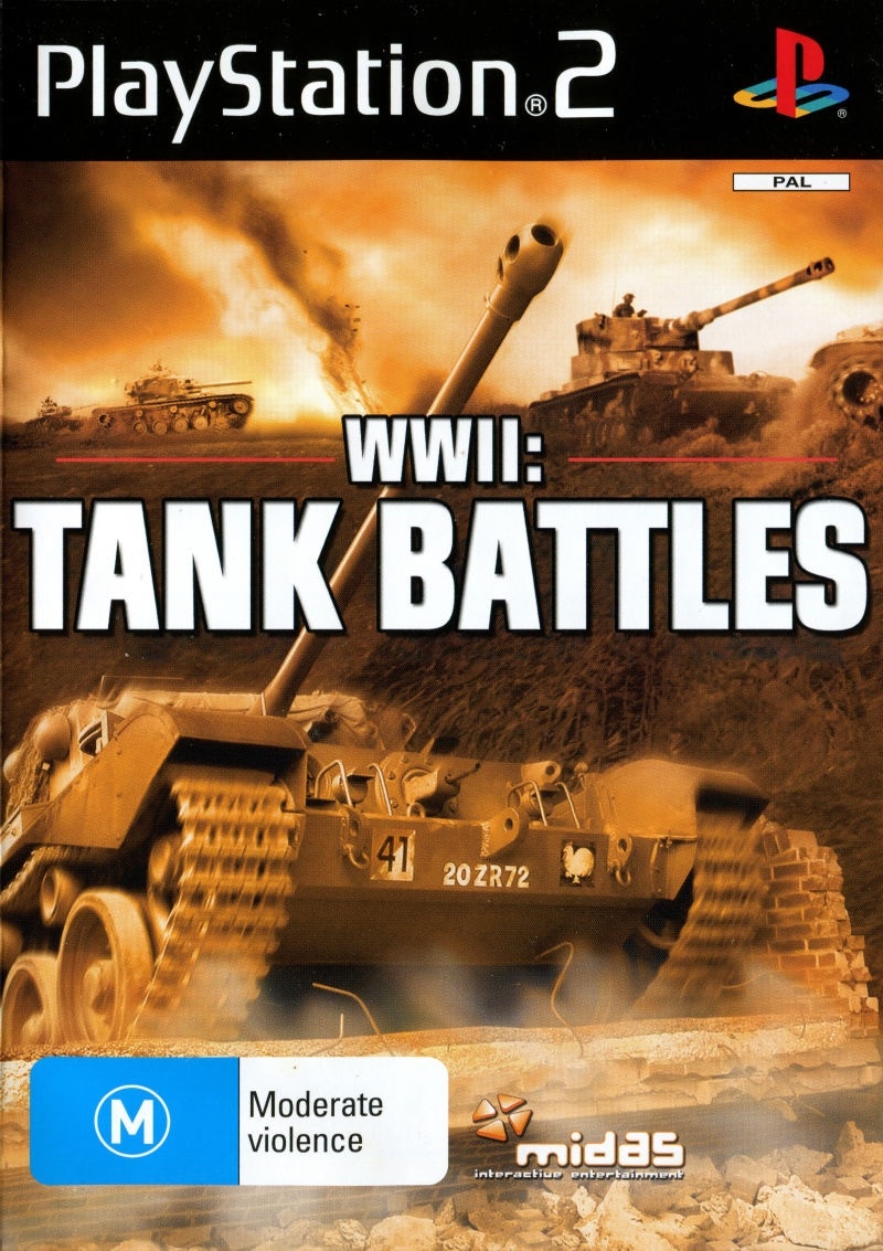 Capa do jogo WWII: Tank Battles