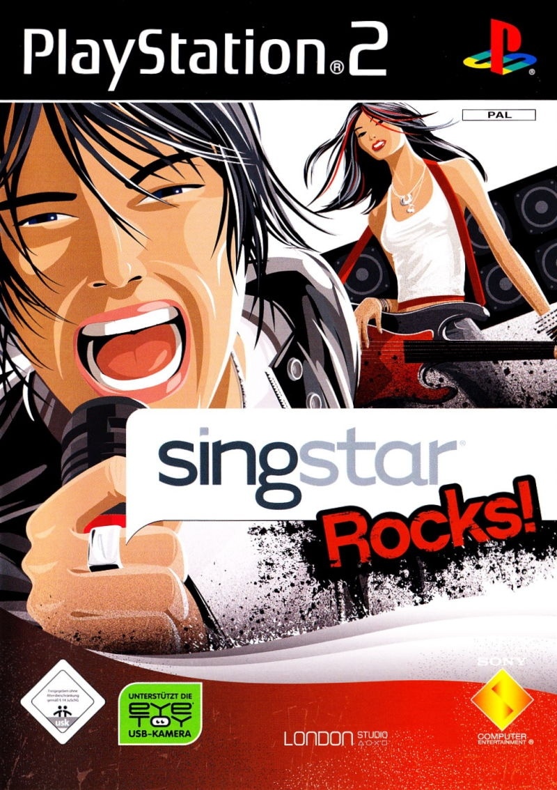 Capa do jogo SingStar: Rocks!