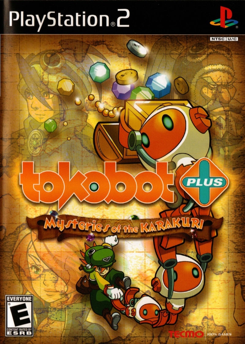 Capa do jogo Tokobot Plus: Mysteries of the Karakuri