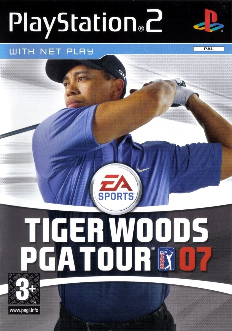 Capa do jogo Tiger Woods PGA Tour 07