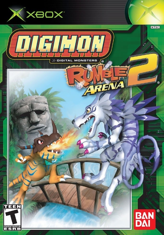 Capa do jogo Digimon Rumble Arena 2