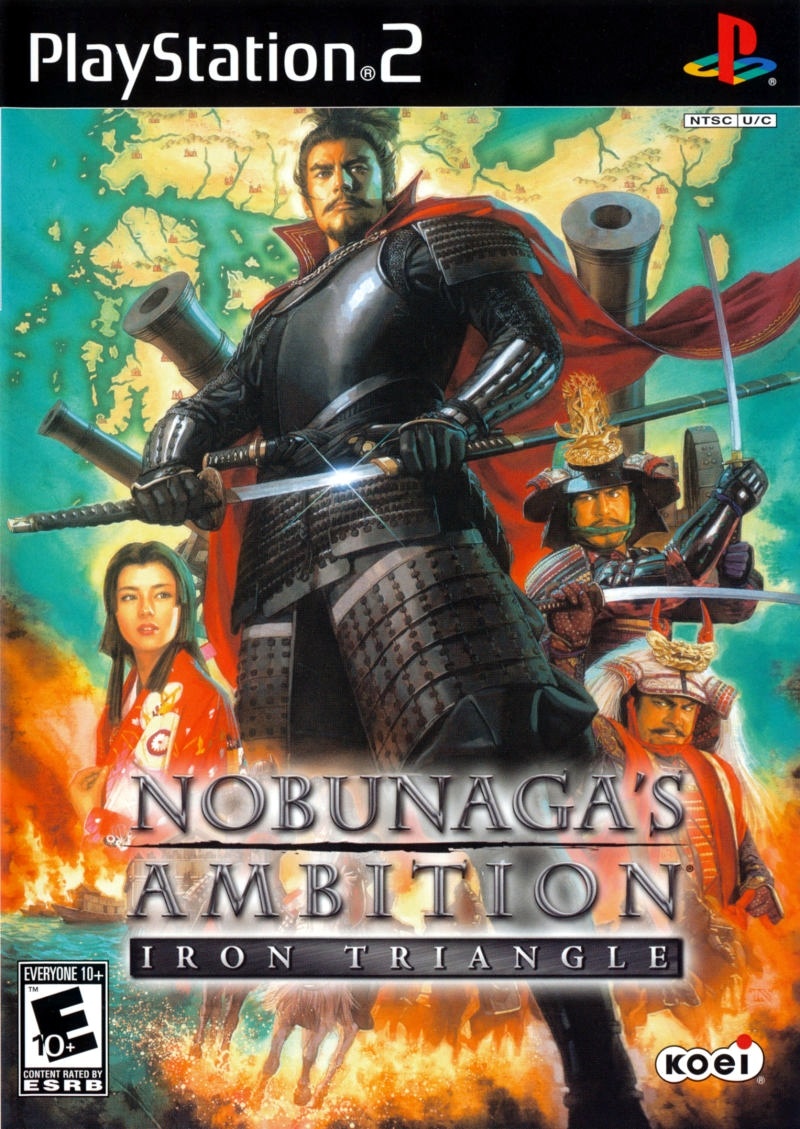 Capa do jogo Nobunagas Ambition: Iron Triangle