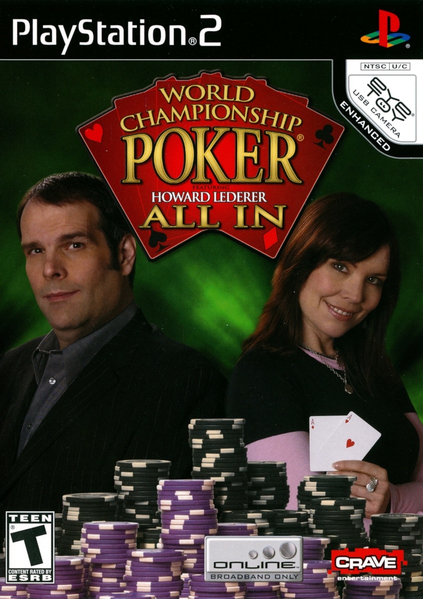Capa do jogo World Championship Poker featuring Howard Lederer: All In