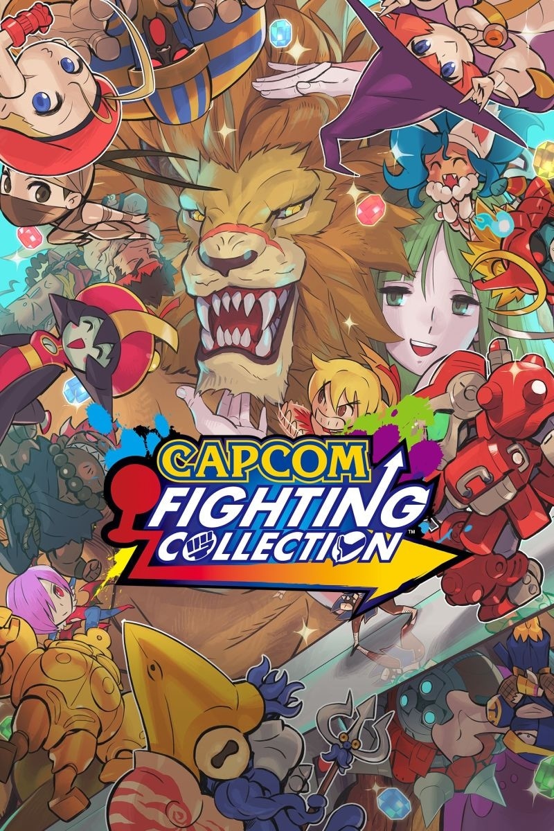 Capa do jogo Capcom Fighting Collection