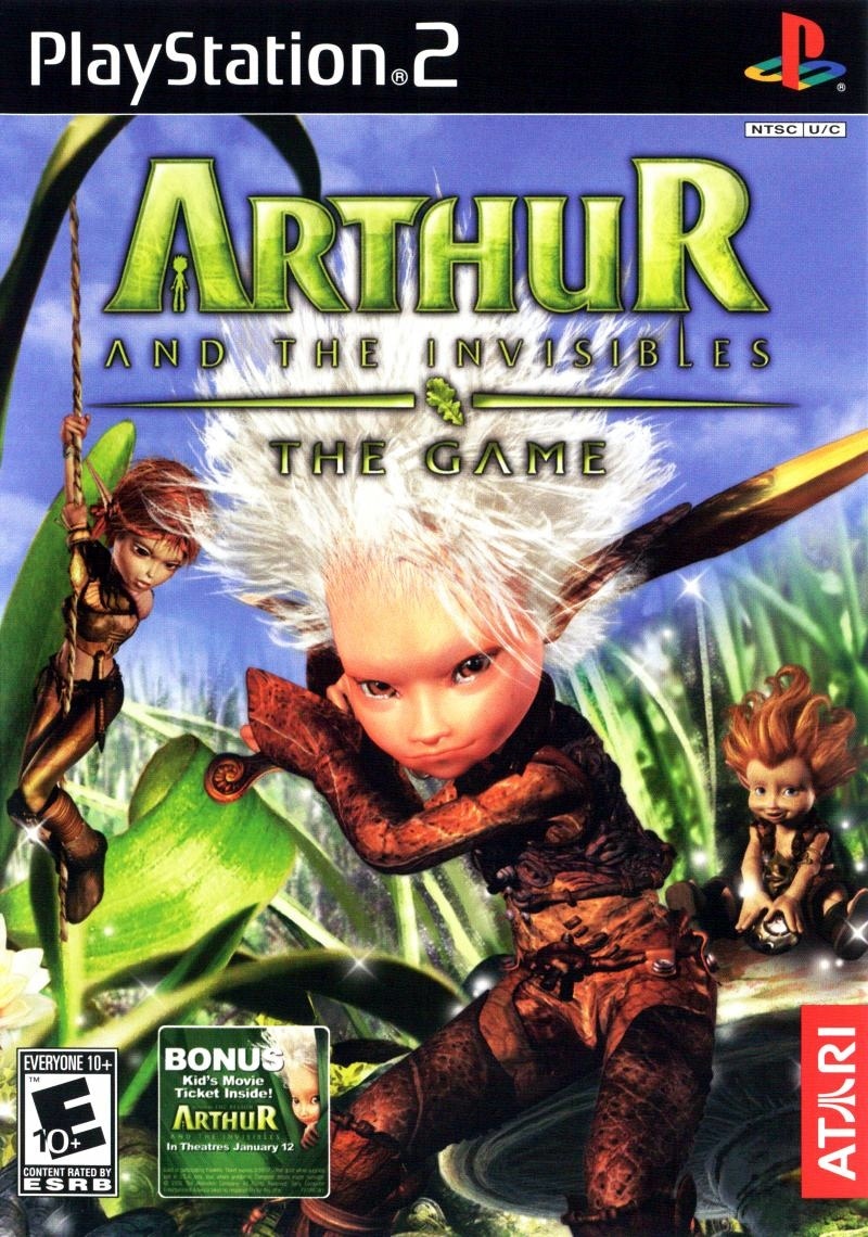 Capa do jogo Arthur and the Invisibles: The Game