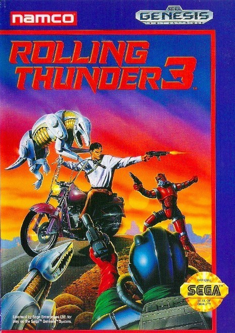 Capa do jogo Rolling Thunder 3