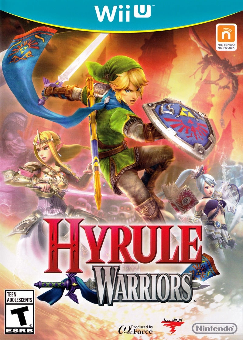 Capa do jogo Hyrule Warriors
