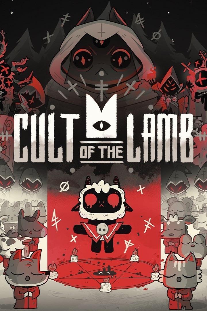 Capa do jogo Cult of the Lamb