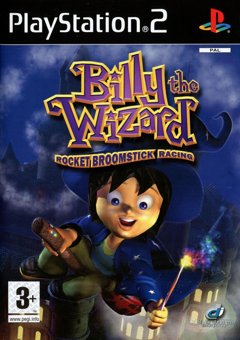 Capa do jogo Billy the Wizard: Rocket Broomstick Racing