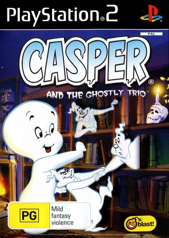 Capa do jogo Casper and the Ghostly Trio