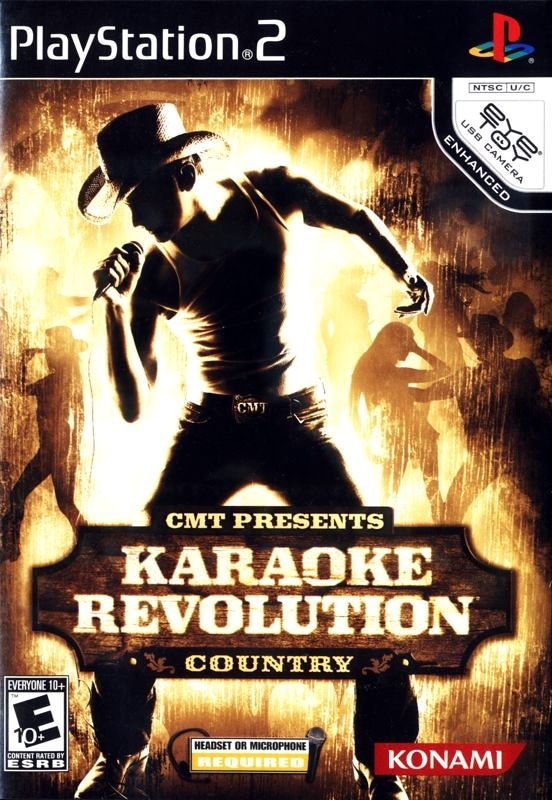Capa do jogo CMT Presents: Karaoke Revolution - Country
