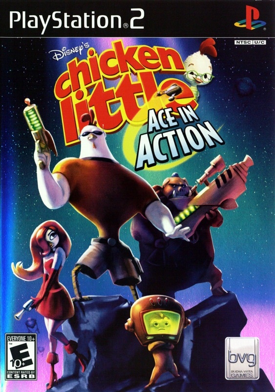 Capa do jogo Disneys Chicken Little: Ace in Action