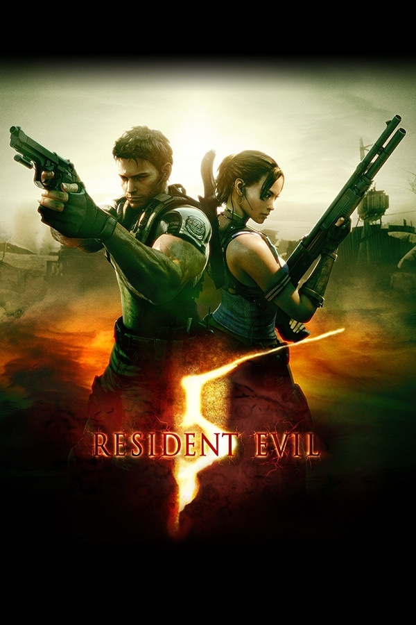 Capa do jogo Resident Evil 5
