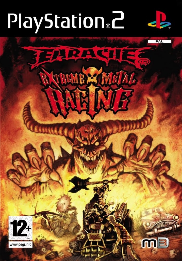 Capa do jogo Earache Extreme Metal Racing