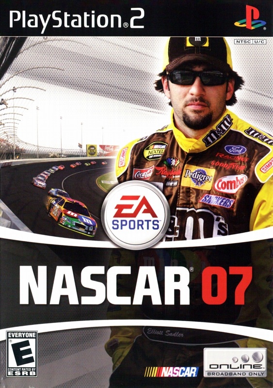 Capa do jogo NASCAR 07