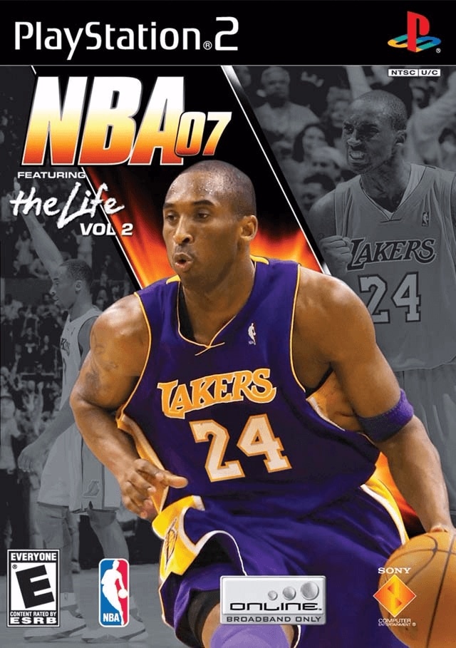Capa do jogo NBA 07 featuring the Life Vol 2