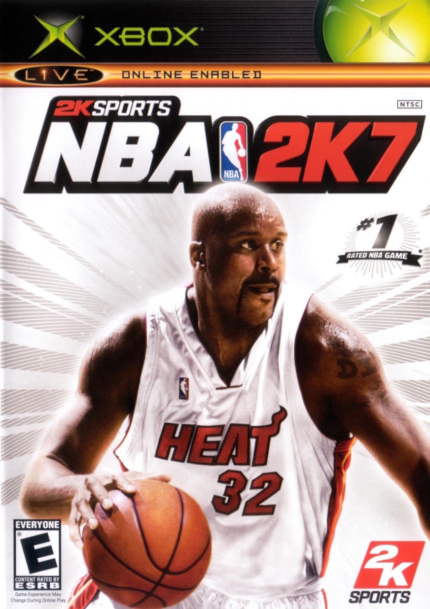 Capa do jogo NBA 2K7