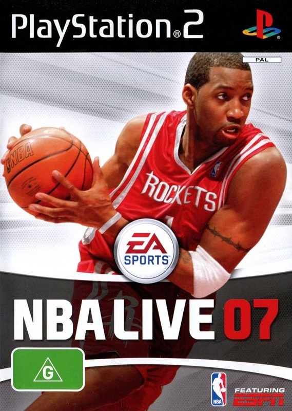 Capa do jogo NBA Live 07