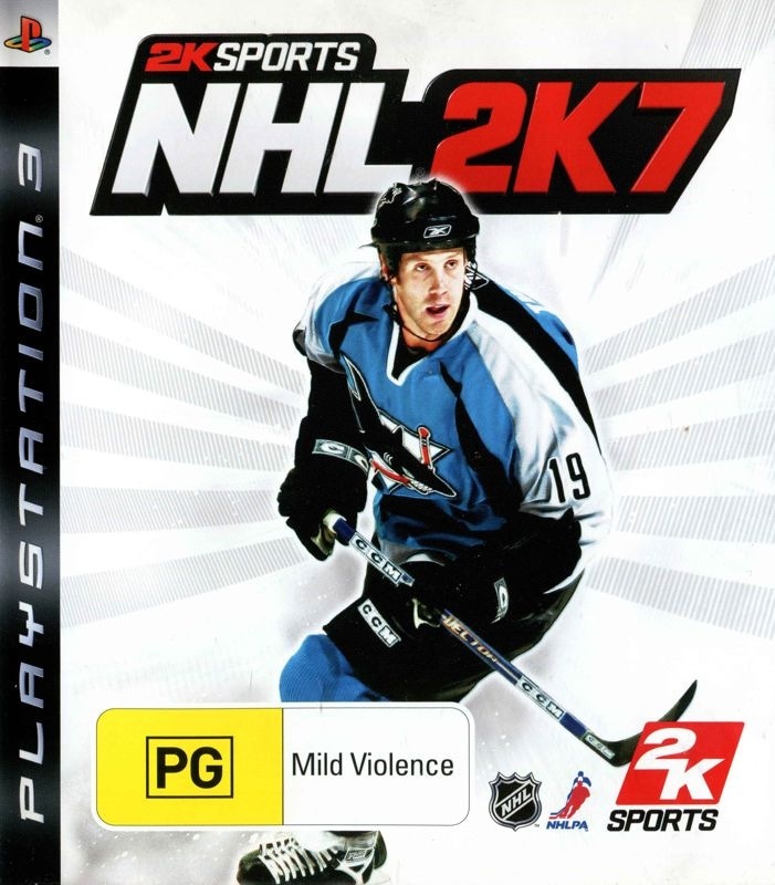 Capa do jogo NHL 2K7