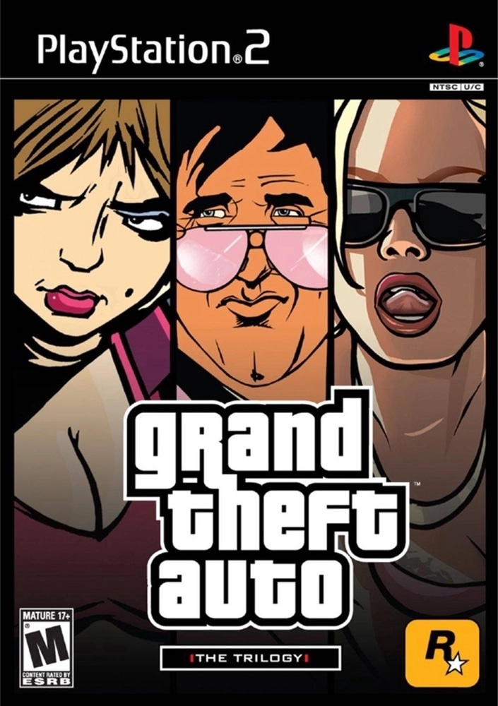 Capa do jogo Grand Theft Auto: The Trilogy
