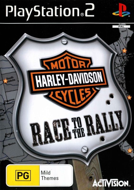 Capa do jogo Harley-Davidson: Race to the Rally