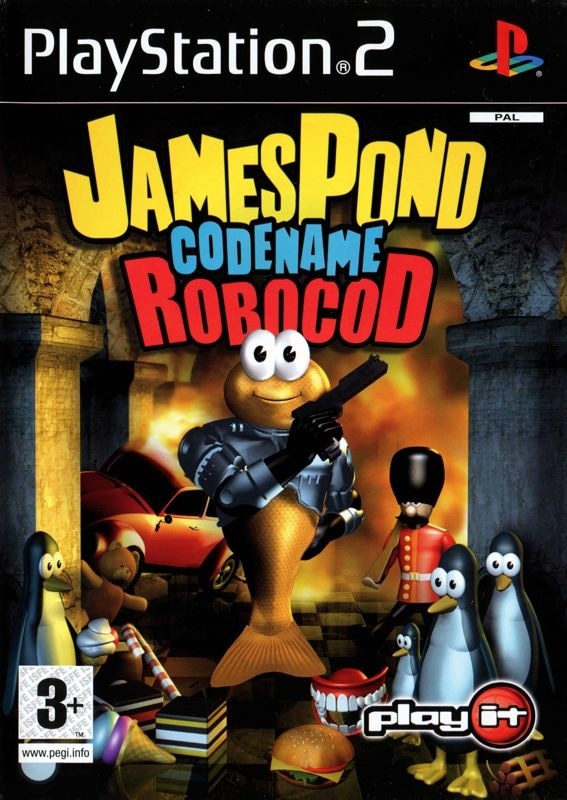 Capa do jogo James Pond 2: Codename: RoboCod