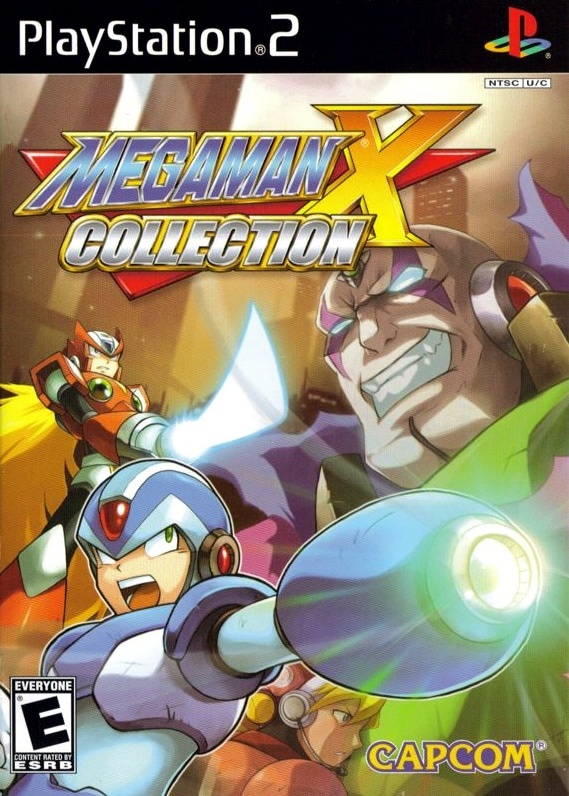 Capa do jogo Mega Man X Collection