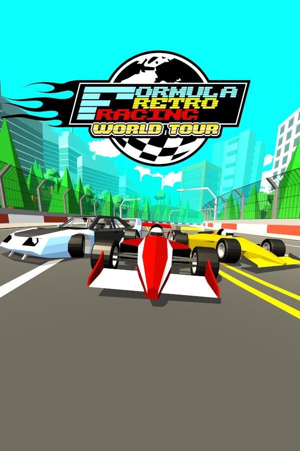 Capa do jogo Formula Retro Racing - World Tour