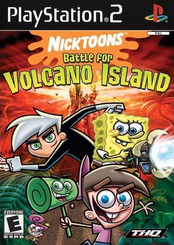 Capa do jogo Nicktoons: Battle for Volcano Island